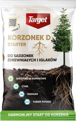 Zdjęcie produktu dla Ukorzeniacz do iglaków i sadzonek zdrewniałych Korzonek® D TARGET 20g