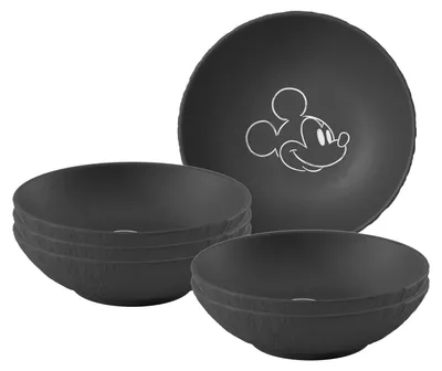 Image de Villeroy & Boch Manufacture Rock - Coupe à dessert Mickey Mouse, ø 13,2 cm, lot de 6