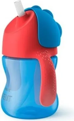 Produktbild von Philips AVENT Strohhalmbecher SCF796/00, Trinkbecher, 9 Monat( e), Mehrfarbig, Abziehbarer Deckel, Indonesien, 200 ml