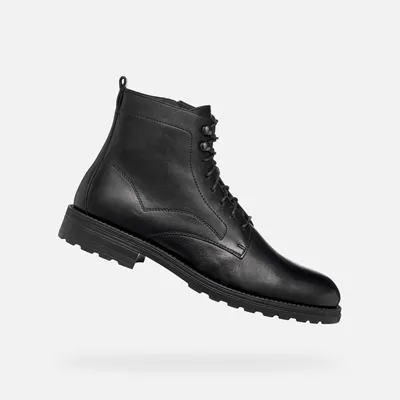 Obrázek produktu pro Černé pánské kotníkové boty Geox z kolekce Redclif, velikost 44