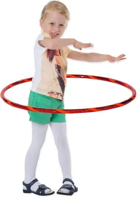 Produktbild von Super Star Kinder Hula Hoop, Ø80cm, Rot-Orange