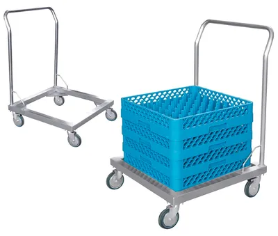 Produktbild von CONTACTO Transportwagen, Höhe: 880 mm, Länge: 600 mm, Breite: 600 mm