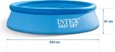 Produktbild von Basen ogrodowy rozporowy 244  x 61 cm 6w1 INTEX 28106