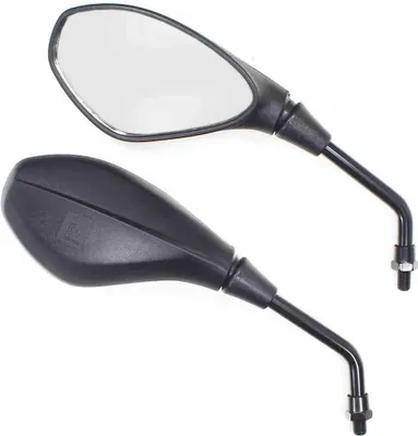 Obrázok produktu pre Motocyklové Zrkadlo Skúter Atv Moped Čierne M10 Oxf-919 E4 Kpl.ox