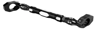Obrázek produktu pro Nastavitelná motocyklová vyvažovací příčka 7/8" 22 mm řídítka, zesílená páka (černá)