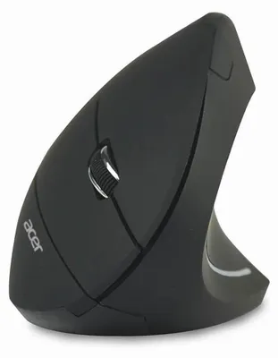 Zdjęcie produktu dla Acer HP.EXPBG.009, Po prawej stronie, Projekt pionowy, Optyczny, RF Wireless, 1600 DPI, Czarny