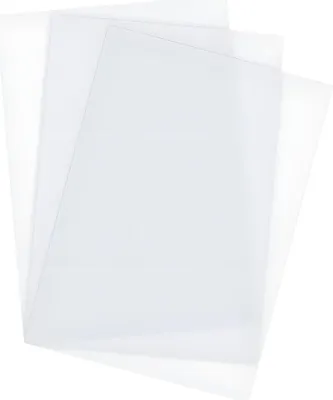 Produktbild von Deckblätter, DIN A4, transparent, klar, glänzend, Stärke 0,15 mm