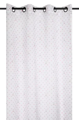 Obrázok produktu pre Záclona MATTY s motívom čerešňových kvetov, 140 x 260 cm