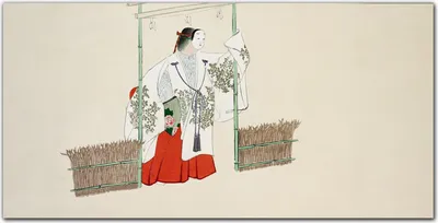 Produktbild von Coloray - Bild aus Glas - Glasbilder - 100 x 50 cm - Gehärtetes Glas Glasblock mit Bild Küche Wohnzimmer Wanddekoration Dekoration - Asian Kimono