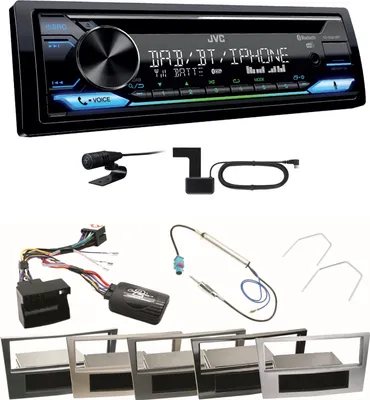 Produktbild von JVC KD-DB912BT Digitalradio Bluetooth Einbauset für Astra H Corsa D Zafira B
