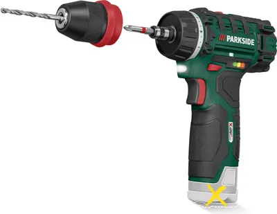Produktbild von PARKSIDE® 12V Akku-Bohrschrauber »PBSA 12 E4«, ohne Akku und Ladegerät