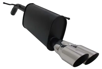 Image de Echappement sport Novus pour Peugeot 207 2x76mm MS-Design Silencieux final avec ABE