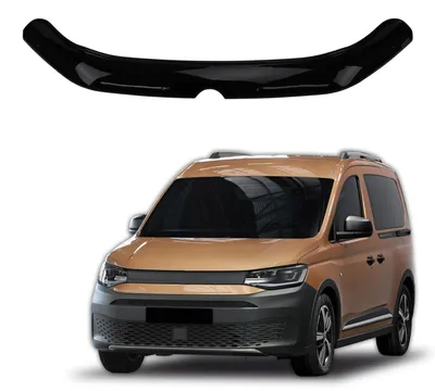 Image de Bra Capot Déflecteur Protection Pour Volkswagen Caddy Depuis 2021, Aérodynamique, Assemblage Facile, Aucun perçage requis