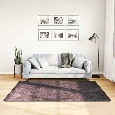 Produktbild von vidaXL Teppich Waschbar Anthrazit 120x180 cm