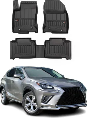 Image de OMAC Tapis de sol en caoutchouc pour Lexus NX 2015-2021 Noir Premium