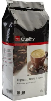 Obrázok produktu pre Kawa Ziarnista Espresso TGQ 1 kg 100% Arabica