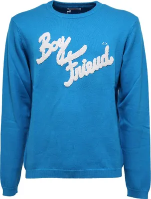 Produktbild von 5837U maglione uomo SUN 68 azzurro wool sweater man