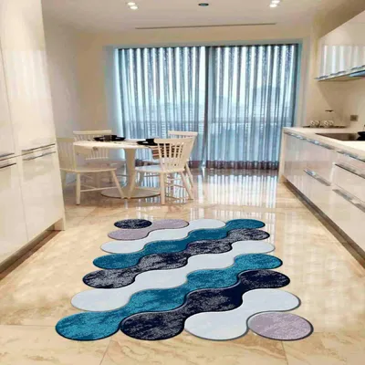 Produktbild von Conceptum Hypnose, Wookece298, Teppichböden, Hellblau, Polyester, 100 x 200 cm