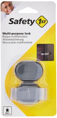 Image de Safety 1st 3220660186952, sécurité enfant, 1 pièce, gris, transparent, tiroir