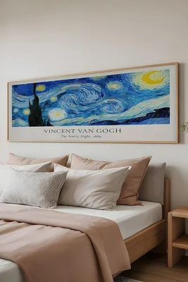 Image de Wallity, Artsmdfyty33-3370, Tableau décoratif encadré, multicolore, bois, 33 x 70 cm