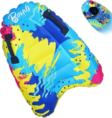 Imagen del producto de Tabla de surf inflable para niños, con asas, ligera, 0,3 kg, tabla de natación para niños