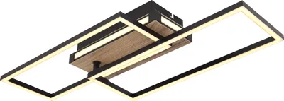 Produktbild von Globo Lighting Deckenleuchte Metall schwarz matt, LED