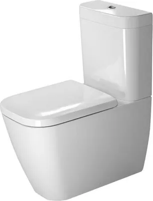 Produktbild von Duravit Stand-WC-Kombination HAPPY D.2 tief, 365 x 630 mm, Abgang Vario weiß