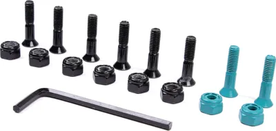 Epoxy Schrauben Premium Nuts & Bolts - black/blue