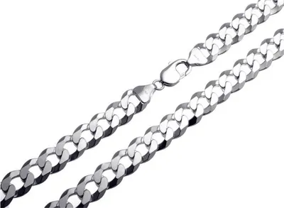 Produktbild von SILBERKETTEN STORE Panzerkette 12mm - 925 Silber, Länge wählbar 40-100cm - 100cm