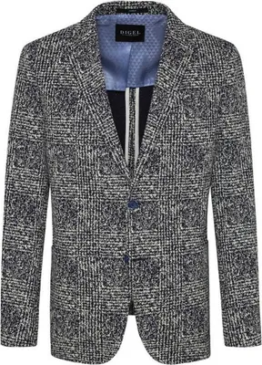Produktbild von Digel Herren Sakko in Melange-Tweed-Optik mit taillierter Passform und Zwei-Knopf-Verschluss