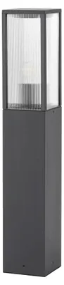 Produktbild von Lindby Wegeleuchte Peldar, anthrazit/geriffelt, 80 cm