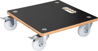 Produktbild von WAGNER Pflanzenroller / Transporthilfe MAXIGRIP 38 x 38 x 11 cm, wetterfest, Bremsen, Tragkraft 300 kg, DE Ware - 20133801