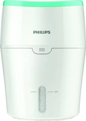 Produktbild von Philips 2000 series Luftbefeuchter mit sicherer und sauberer NanoCloud-Technologie, Weiß, Hellgrün, 1,8 m, 220-240 V, 249 mm, 249 mm, 339 mm