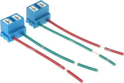 Produktbild von 2x H7 2 Pins Scheinwerfer Reparatur Lampenträger Stecker Stecker Draht Buc B9