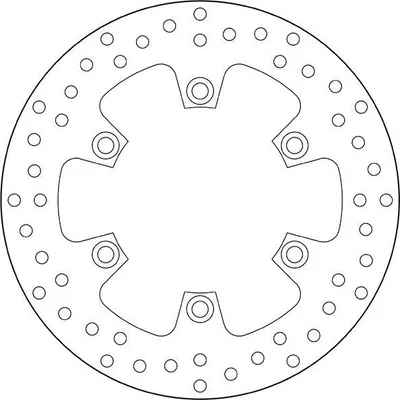 Produktbild von BREMBO Serie Oro Bremsscheibe für SUZUKI MOTORCYCLES AN BURGMAN 260mm 68B407B3