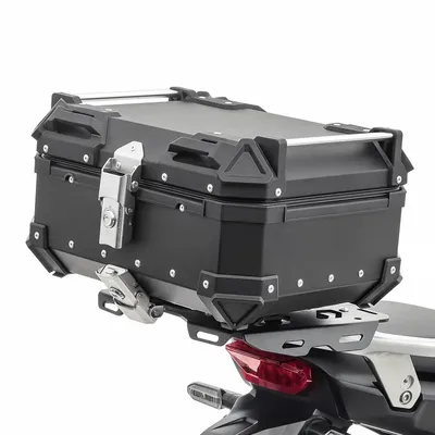 Produktbild von Motorrad Alu Top Case Bagtecs XB22 Aluminium Universal 22 Liter schwarz
