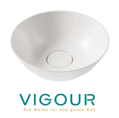 Produktbild von VIGOUR VOGUE Aufsatzschale ProtectPlus VIG Beschichtung  Ø 34cm, weiß