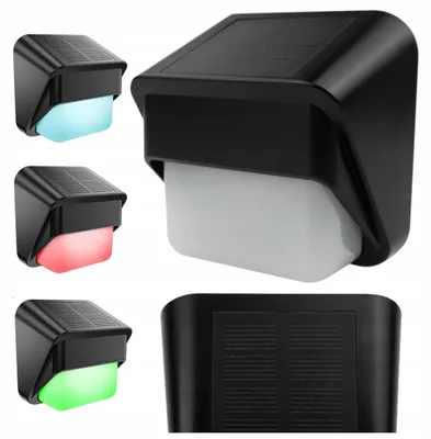 Obrázek produktu pro Solární Led Světlo Soe-6, Rgb, Zvýšená Konstrukce, Akumulátorové, 15 Lm, 3000K, Rgb, Ip65