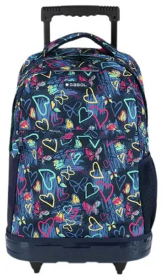 Immagine prodotto di Zaino da passeggio con ruote Gabol Tizas 23l, colore blu, per bambini, taglia unica