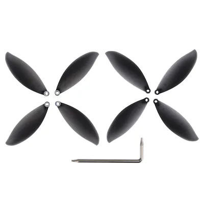 Immagine prodotto di set di eliche da 8 pezzi, rotanti a sinistra/destra, grigie, per drone Parrot Anafi, accessori per quadcopter RC