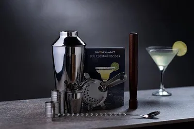 Produktbild von Famanu Cocktailset - Professionelles Barkeeper-Set