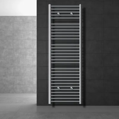 Obrázok produktu pre LuxeBath kúpeľňový radiátor Sahara, 600x1800 mm, chróm, priamy s bočným pripojením, bez vykurovacieho telesa