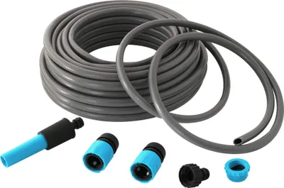 Produktbild von Kynast Gartenschlauch-Set mit 20 m Schlauch, Spritzdüse und Anschlussverbinder