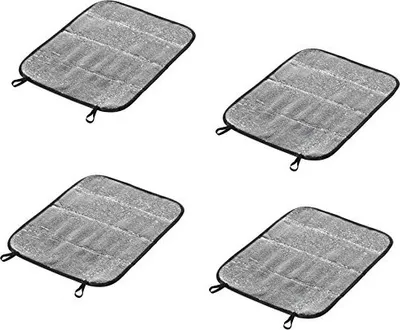 Produktbild von 4x Thermo Outdoor Sitzauflage 35x40cm Iso Kissen Thermokissen Sitzunterlage