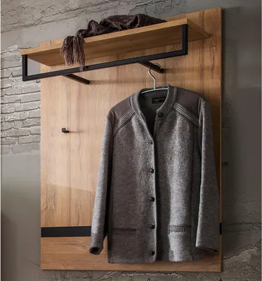 Produktbild von Garderobenpaneel Hängegarderobe Wandpaneel Flurgarderobe Garderobe "Torrent I"