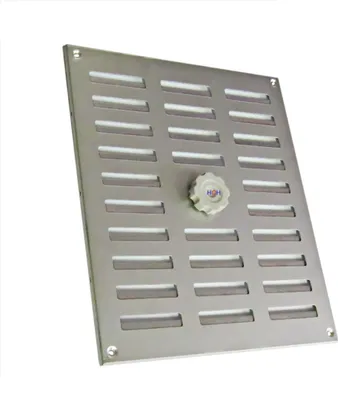 Produktbild von Lüftungsgitter LG 3025 SAA Schiebegitter Alu F1 300 x 250mm Zuluft Abluftgitter