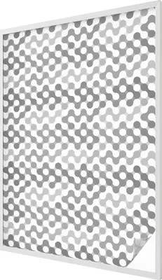 Produktbild von Buntglas Fensterfolie – 146x100 cm – Stained-Glass Design – blickdichte dekorative Sichtschutzfolie – selbstklebend, UV-Schutz – Wellengeometrie