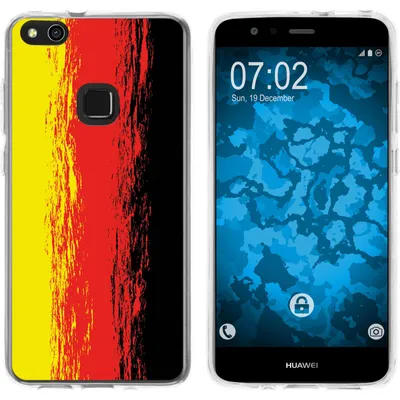 Produktbild von PhoneNatic Case kompatibel mit Huawei P10 Lite Silikon-Hülle WM Deutschland M6