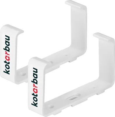 Produktbild von KOTARBAU® 2 St. Flachkanal Befestigungsschelle 110x55mm Motagehalter Kanalhalterung