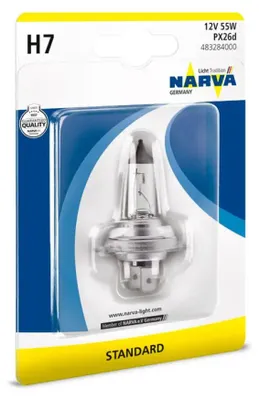 Zdjęcie produktu dla Żarówka samochodowa NARVA H7